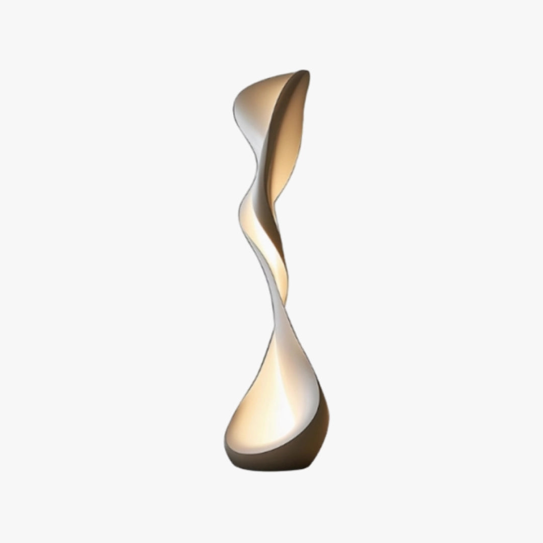 Spiral Sculpture Floor Lamp