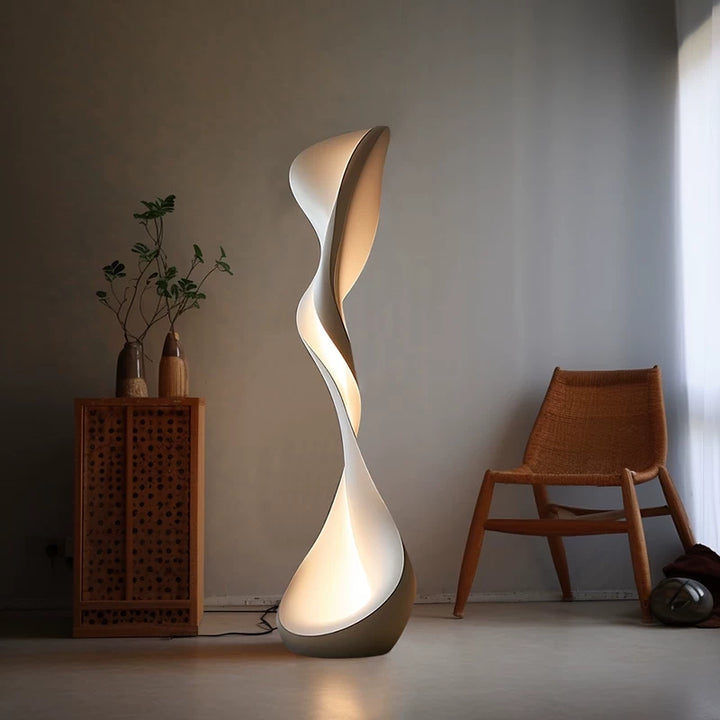 Spiral Sculpture Floor Lamp 2
