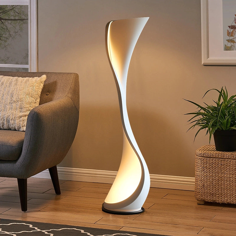 Spiral Sculpture Floor Lamp 3