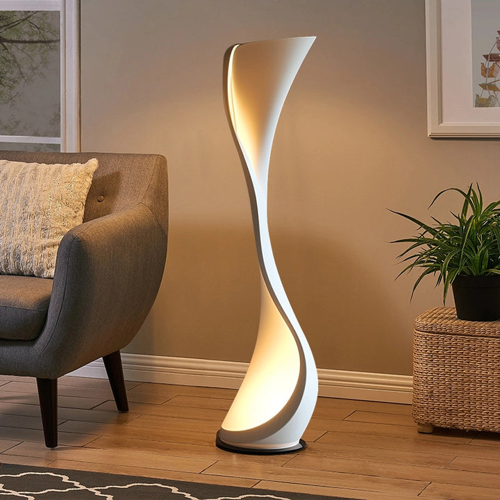 Spiral Sculpture Floor Lamp 3