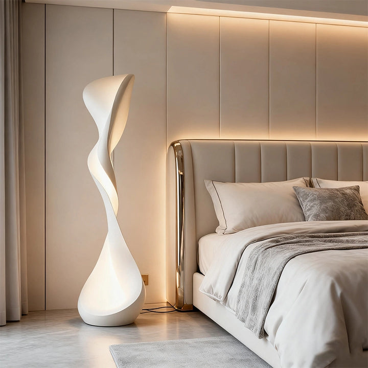 Spiral Sculpture Floor Lamp 5