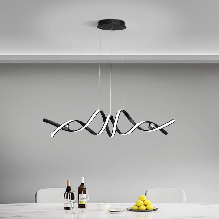 Spiral Wave Pendant Light 1