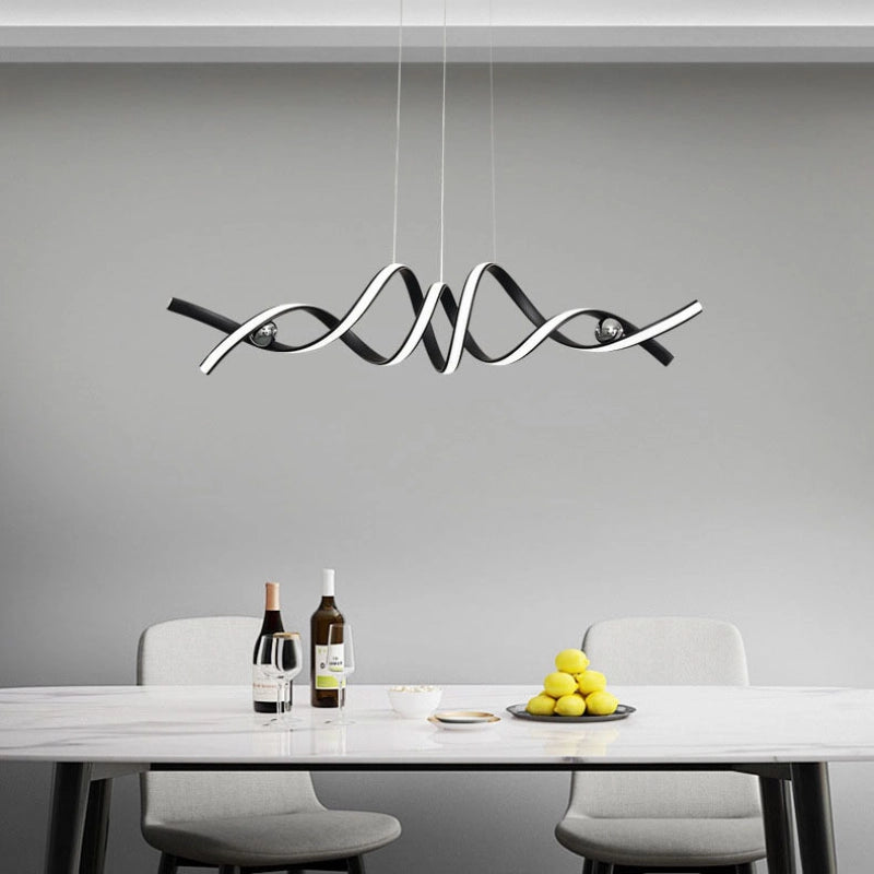 Spiral Wave Pendant Light 3