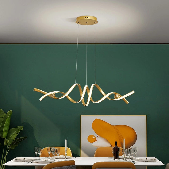 Spiral Wave Pendant Light 5