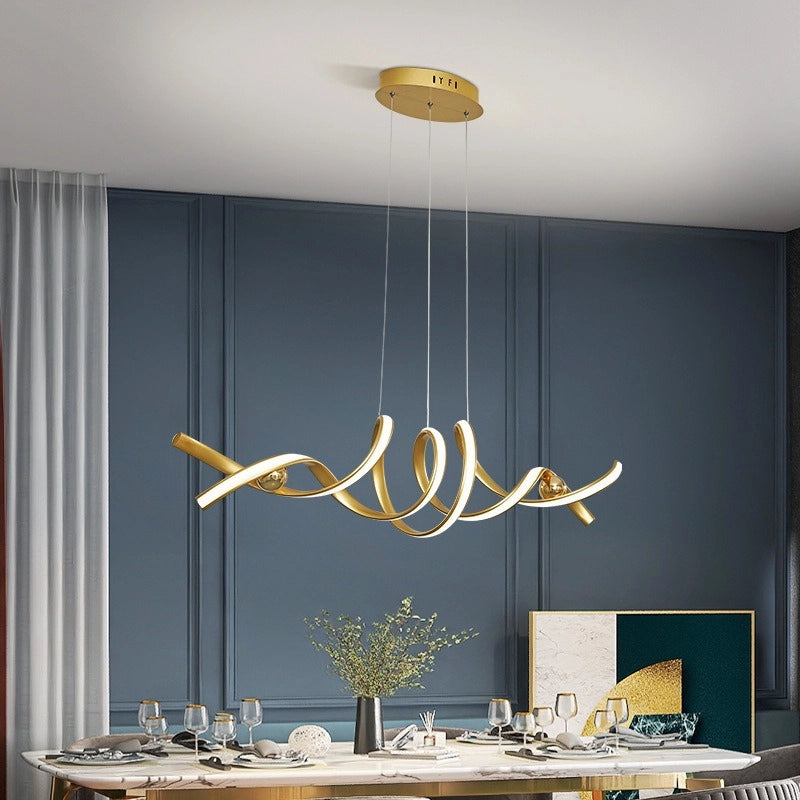 Spiral Wave Pendant Light 6