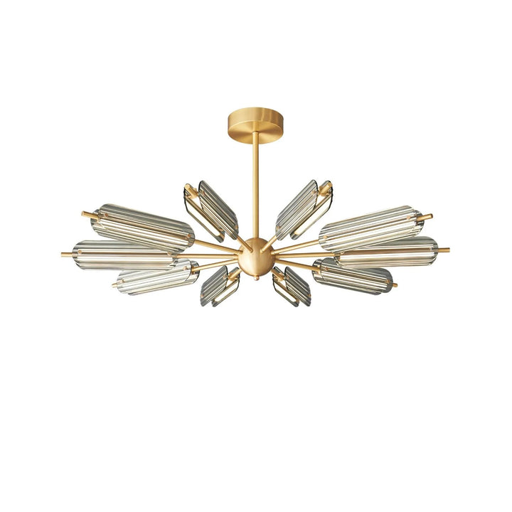 Sputnik Brass Chandelier 22