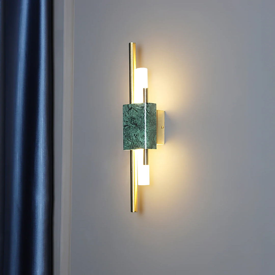Square Marble Wall Lamp 1