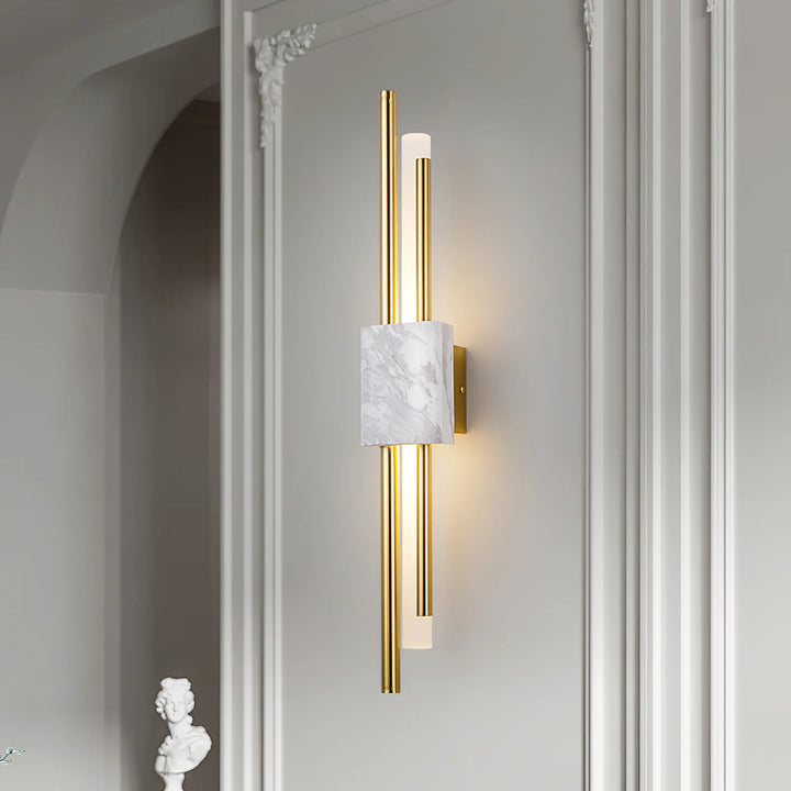 Square Marble Wall Lamp 3