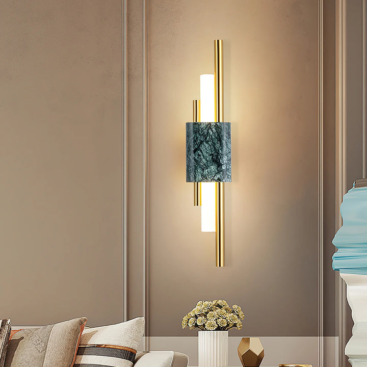 Square Marble Wall Lamp 4
