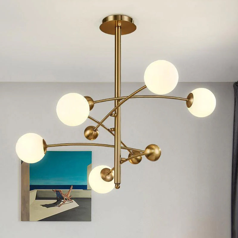 Staggered Magic Bean Chandelier 4