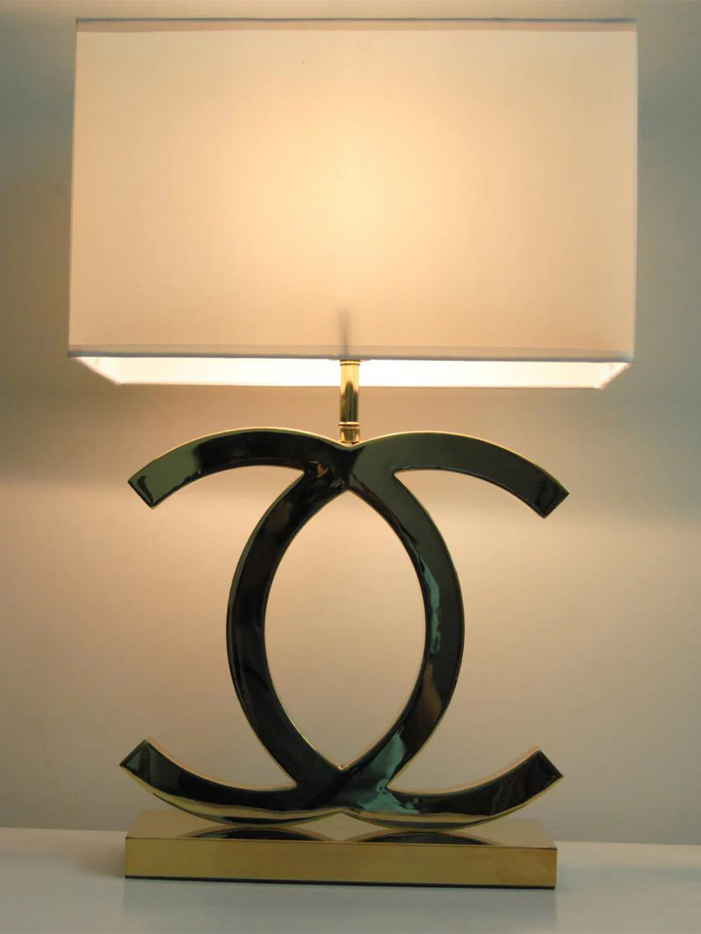 Lampe de table Double C