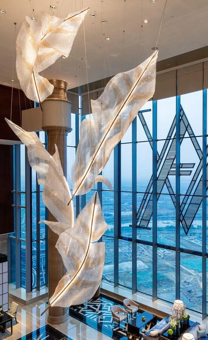 Strelitzia Leaf Chandelier 11