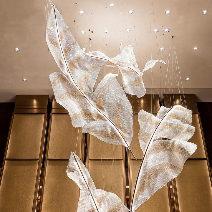 Strelitzia Leaf Chandelier 4