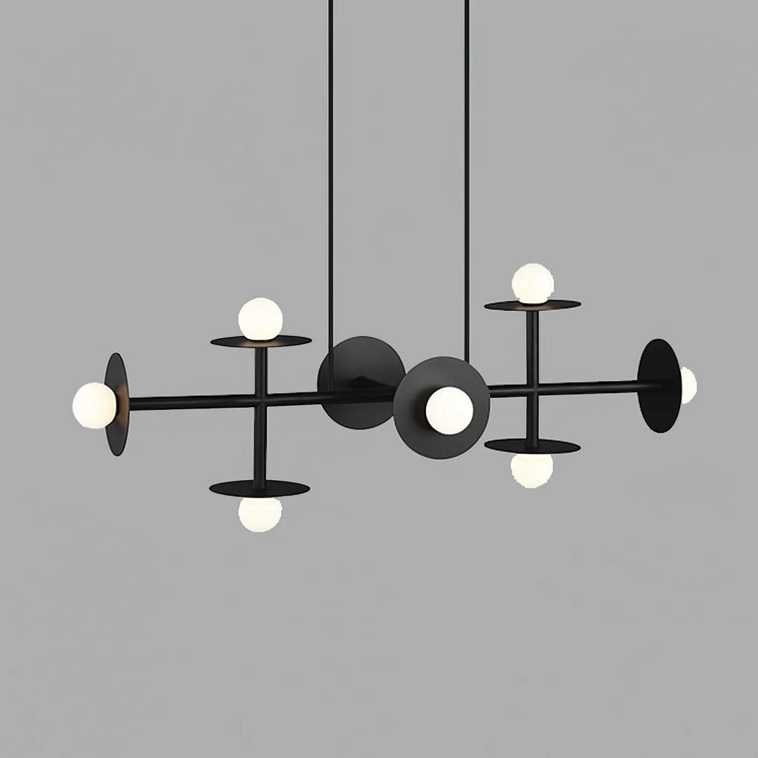 Studio Nodes 8 Light Linear Chandelier 10