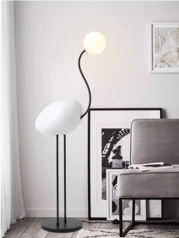 Swan Floor Lamp