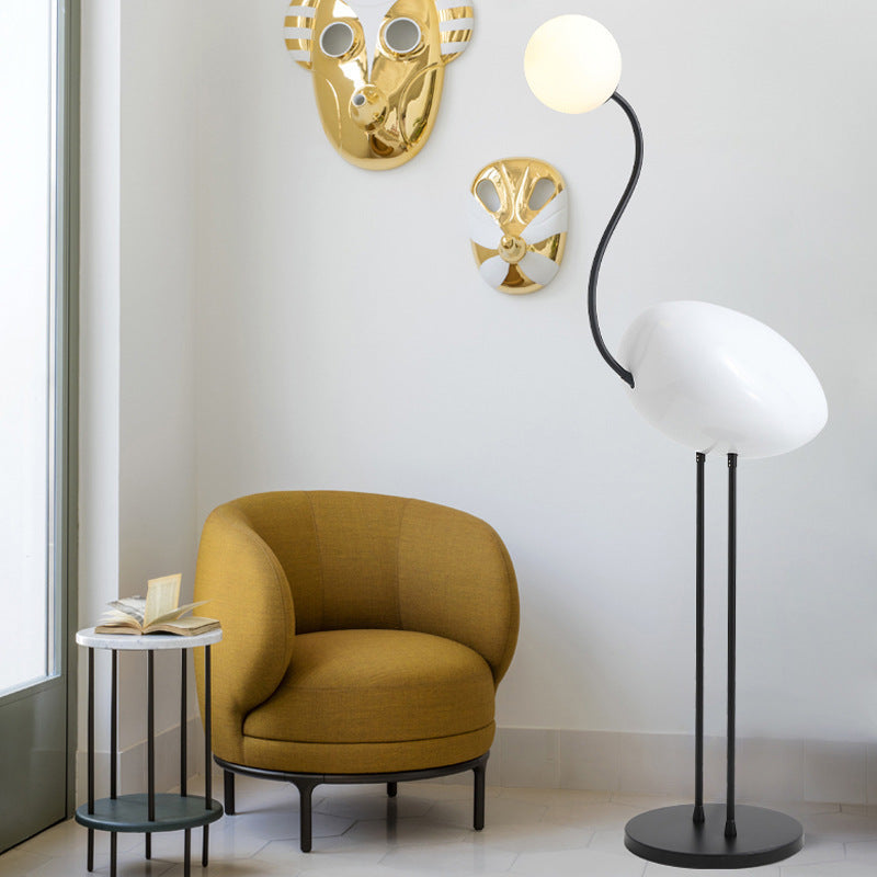 Swan Floor Lamp