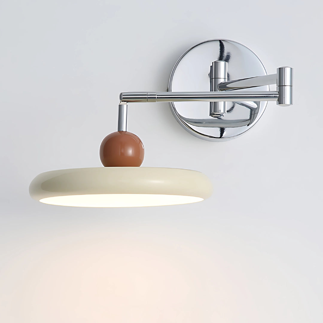 Swing Arm Wall Lamp Cream
