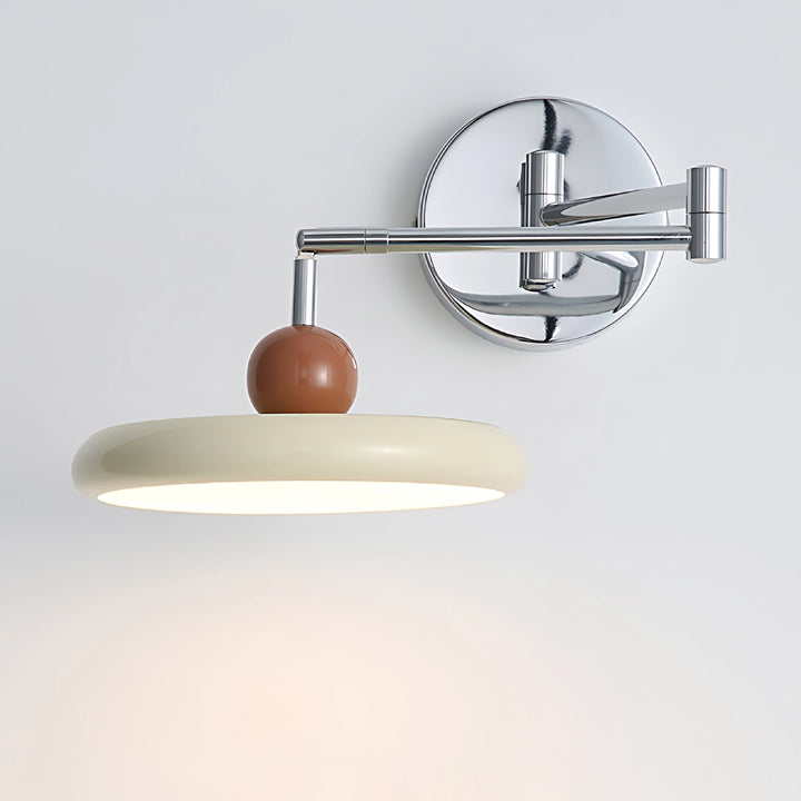 Swing Arm Wall Lamp Cream