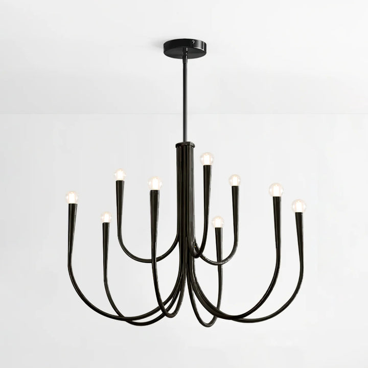 Swoop Arm Chandelier 17