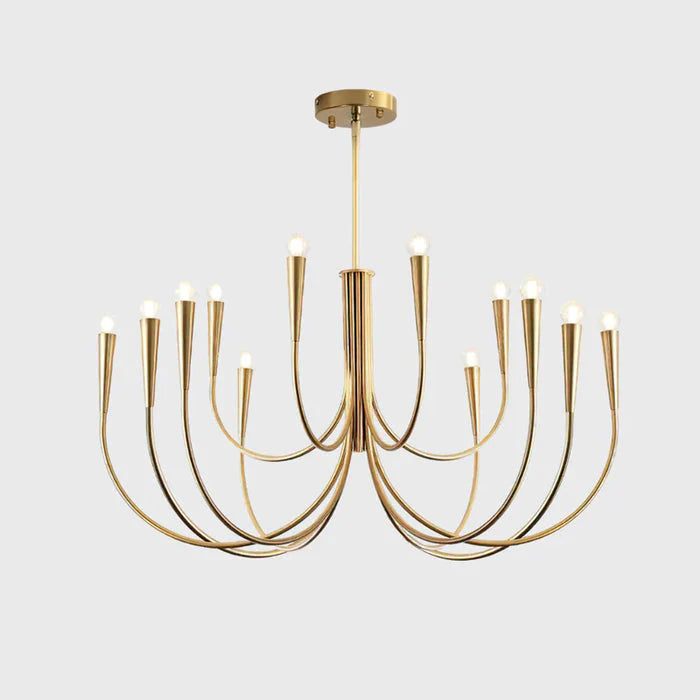 Swoop Arm Chandelier 18