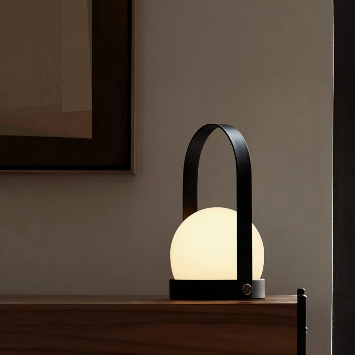 Table Lamp With Arch Handle-4