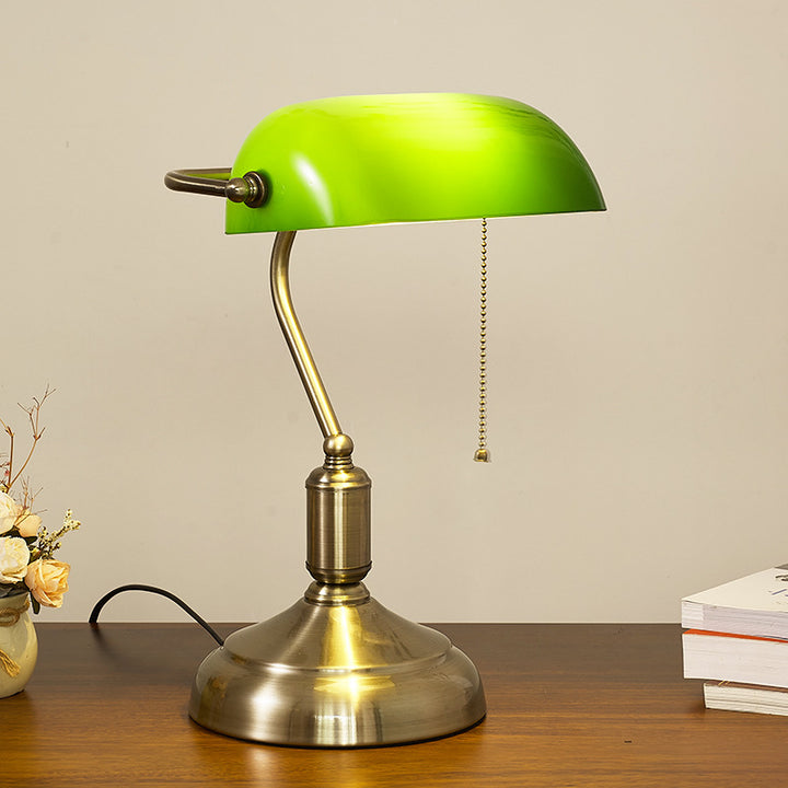 Lampe de Table Banquiers Vintage