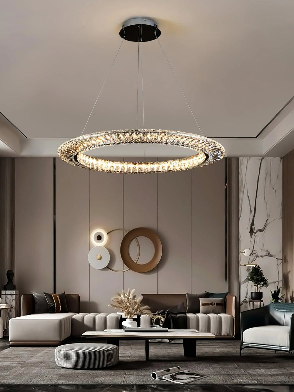 Tanager Geometric LED Chandelier 1