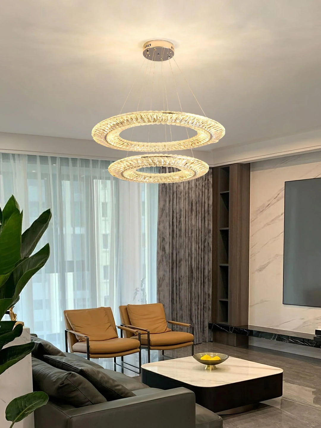 Tanager Geometric LED Chandelier 11