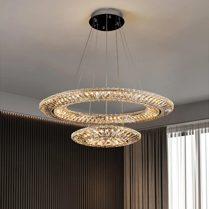 Tanager Geometric LED Chandelier 12