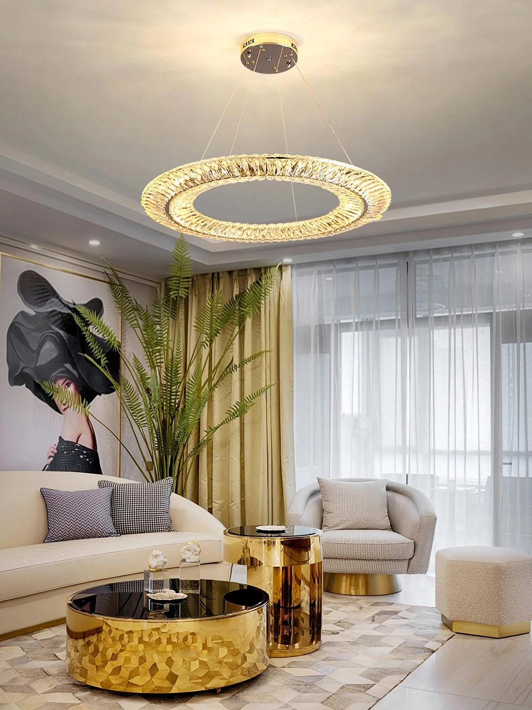 Tanager Geometric LED Chandelier 5