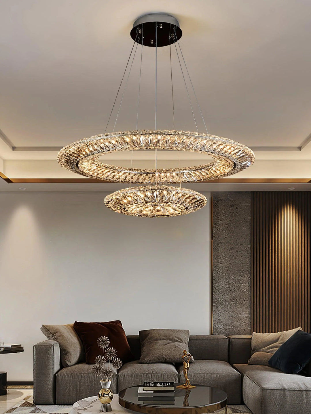 Tanager Geometric LED Chandelier 9