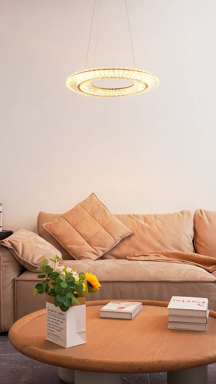 Tanager Geometric LED Chandelier New 10