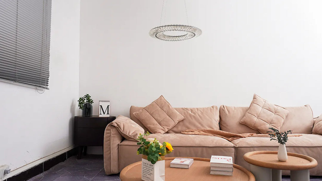 Tanager Geometric LED Chandelier New 13
