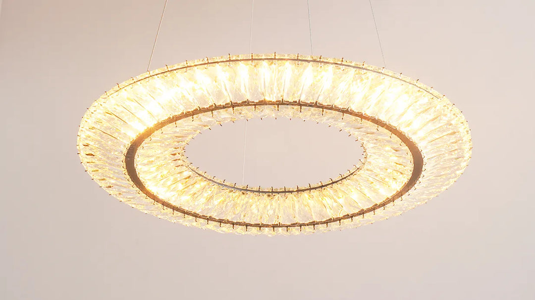 Tanager Geometric LED Chandelier New 16