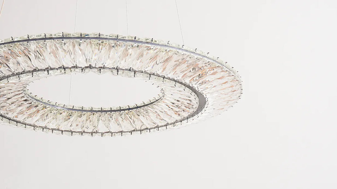 Tanager Geometric LED Chandelier New 17