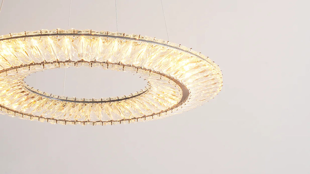 Tanager Geometric LED Chandelier New 18