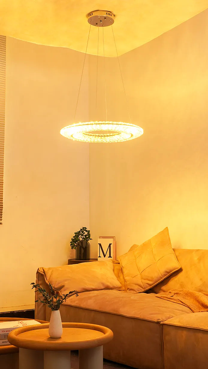 Tanager Geometric LED Chandelier New 4