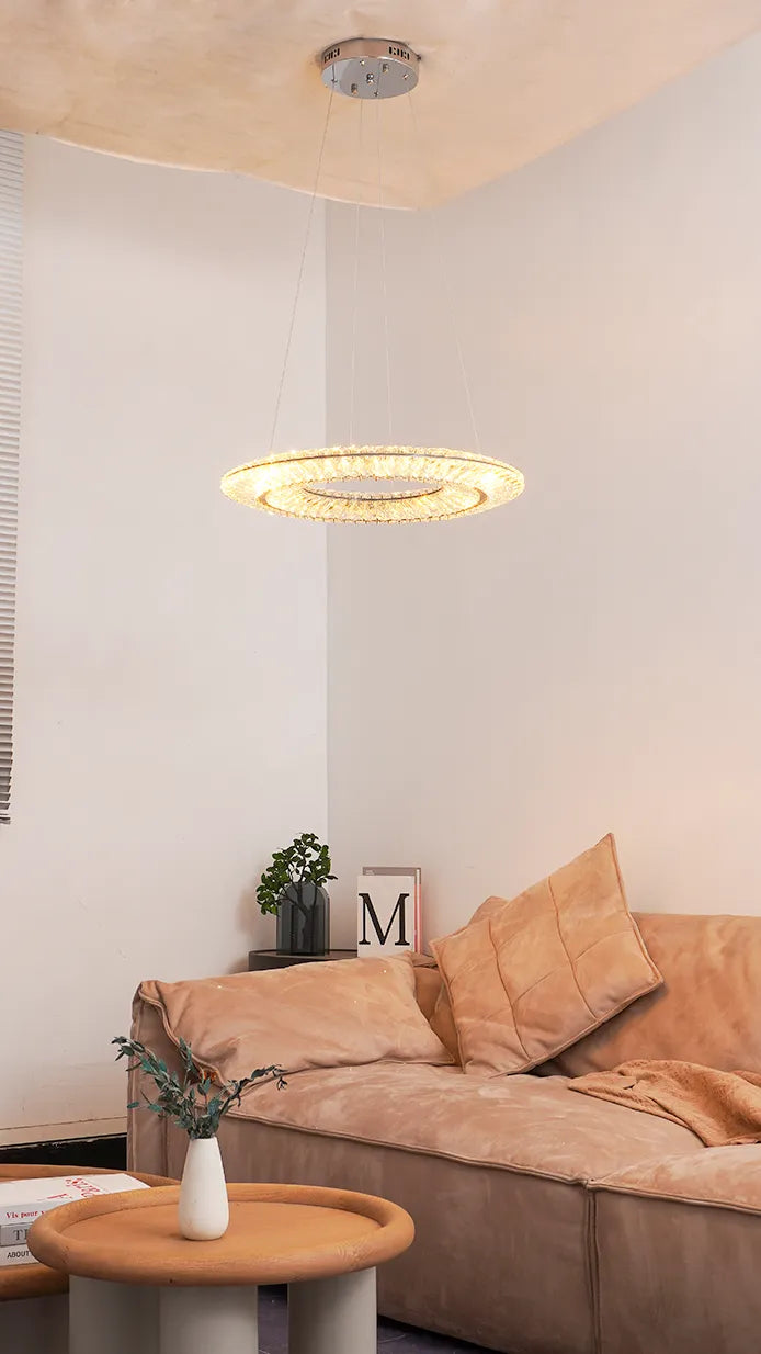 Tanager Geometric LED Chandelier New 6