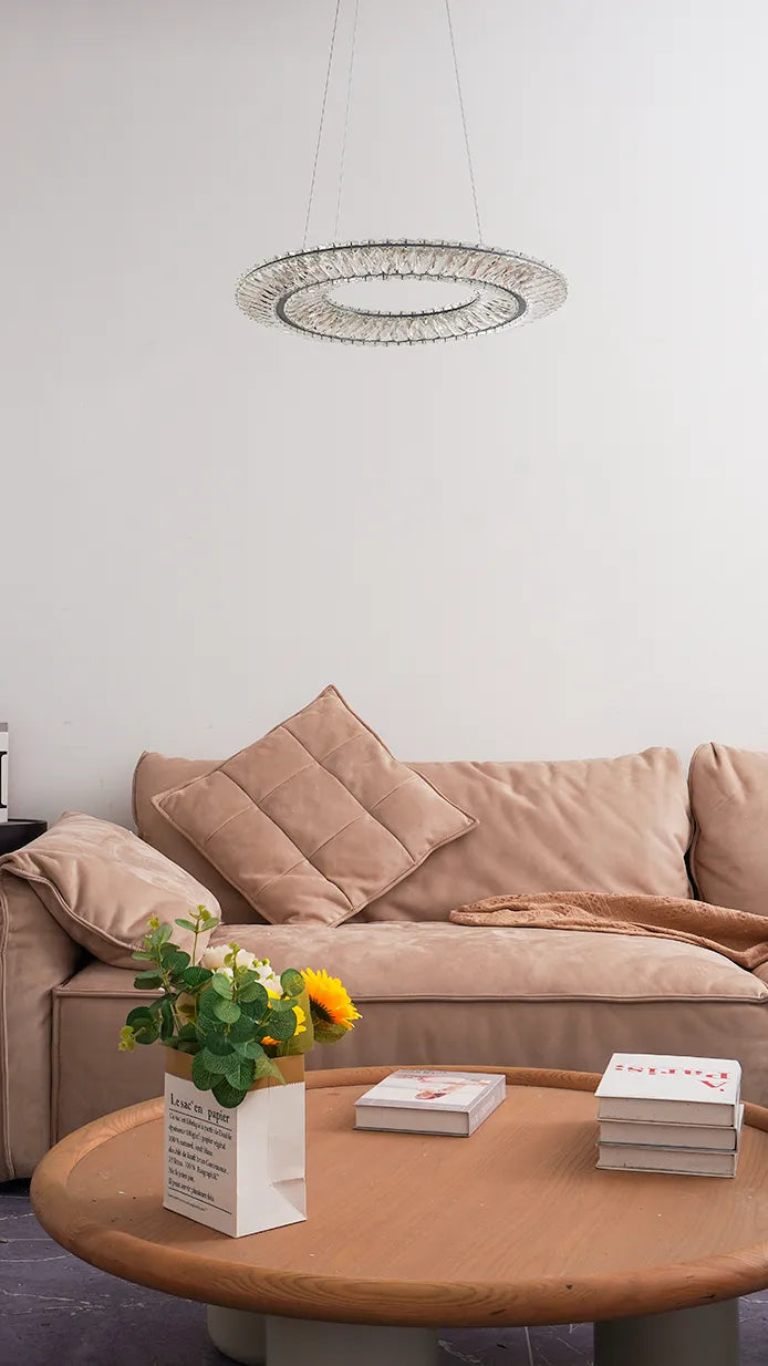 Tanager Geometric LED Chandelier New 9