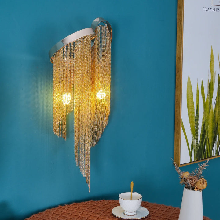 Tassel Chain Wall Lamp 1