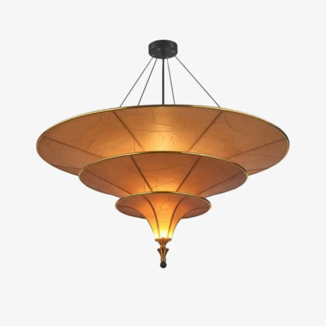 Thai Umbrella-Shaped Pendant Lamp