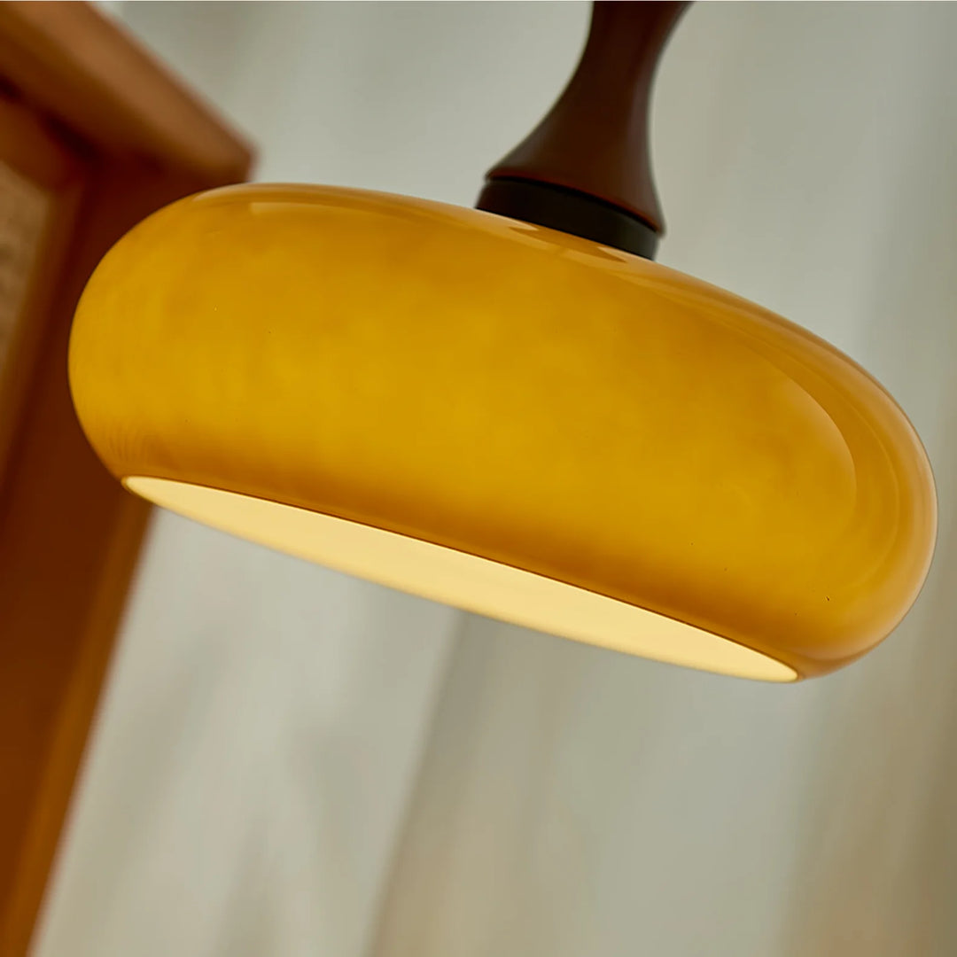 The Details of Walnut Bauhaus Pendant Light