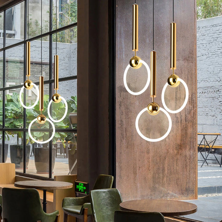 The Modern LED Ring Chandelier online store