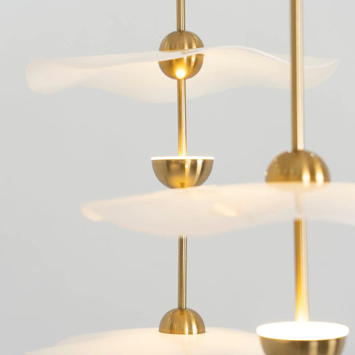 The details of Creative Lotus Pendant Light