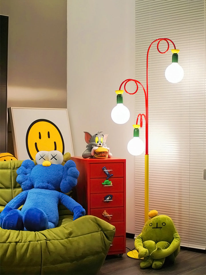 Three-Head Macaron Floor Lamp10 