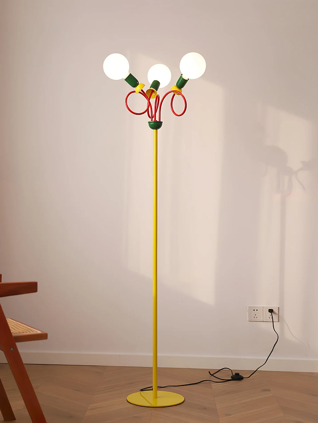 Three-Head Macaron Floor Lamp 16