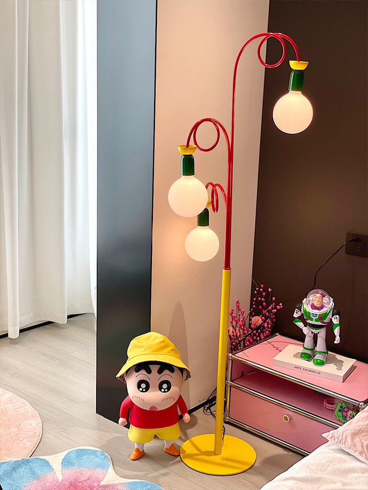 Three-Head Macaron Floor Lamp 2