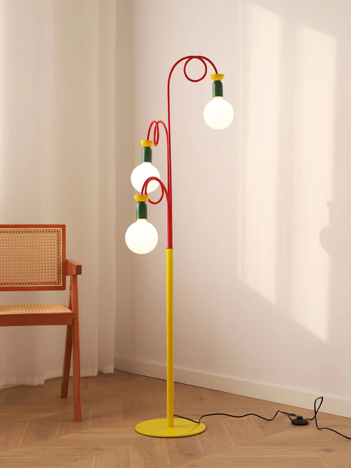 Three-Head Macaron Floor Lamp 3