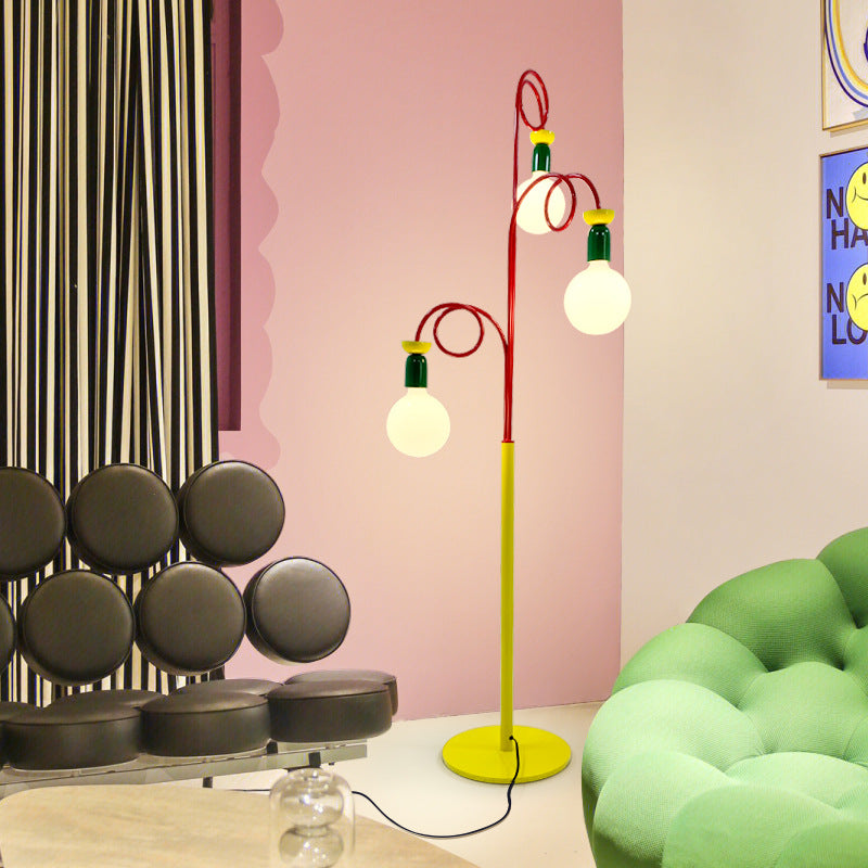 Three-Head Macaron Floor Lamp 8