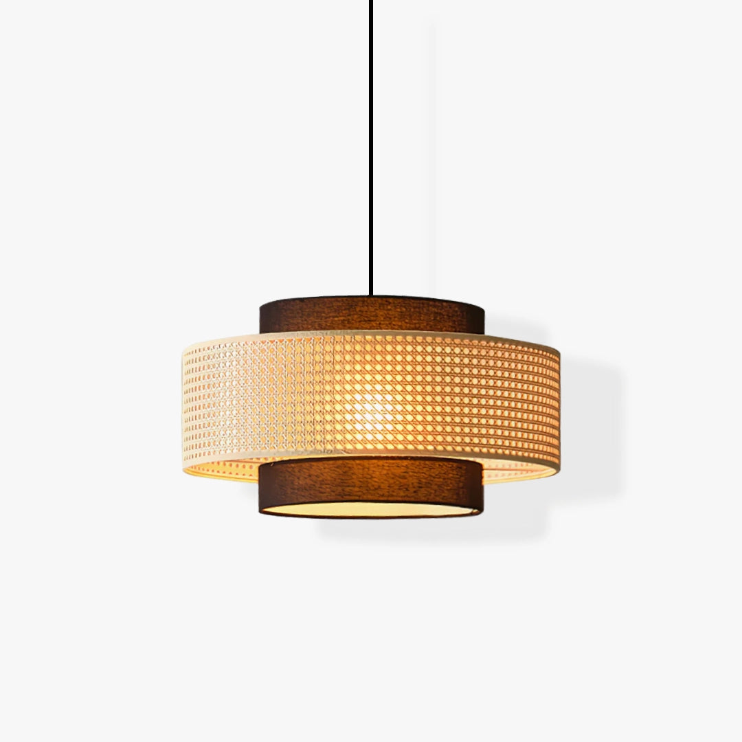 Tiered Drum Pendant Light